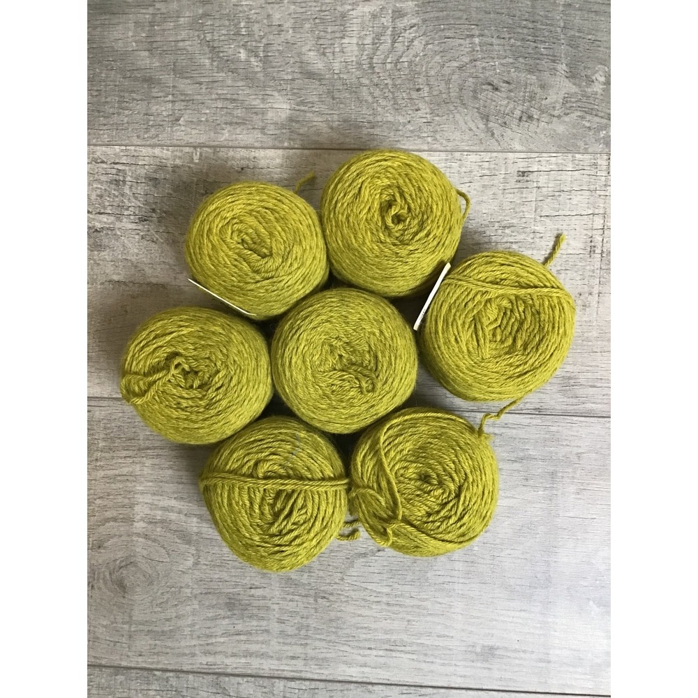 Juniper Moon Farm Herriot‎ Baby Alpaca Yarn Golden Larch 7 Skeins